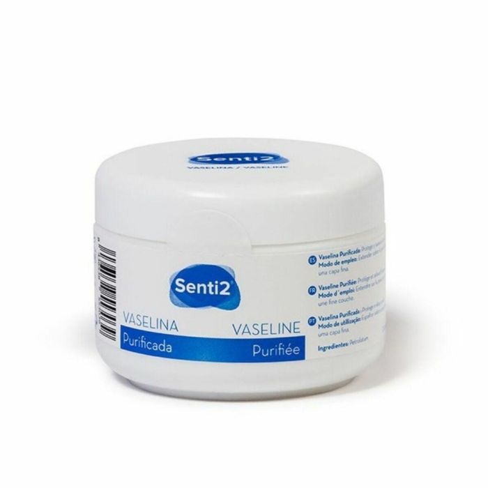 Senti2 Vaselina Purificada Ungüento Neutro Hidratante Corporal para Proteger y Suavizar la Piel - Tarro 100g Senti2 Vaselina Purificada Ungüento Neutro Hidratante Corporal para Proteger y Suavizar la Piel - Tarro 100g