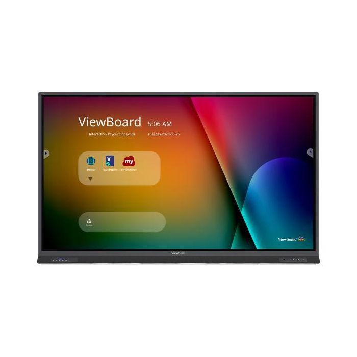 ViewSonic IFP Panel Interactivo 86" 4K UHD (3840x2160) Táctil Multipunto 33 Puntos, Android 9, 8GB RAM, 64GB Almacenamiento 0 ViewSonic IFP Panel Interactivo 86" 4K UHD (3840x2160) Táctil Multipunto 33 Puntos, Android 9, 8GB RAM, 64GB Almacenamiento 0