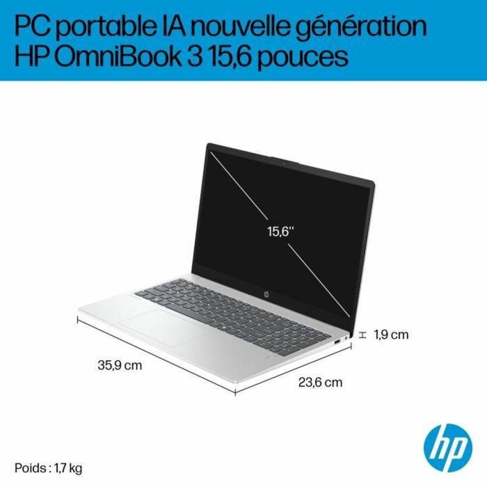 HP Omnibook 3 15-fn0018nf PC portátil Windows 11, 15.6" FHD IPS, Ryzen AI 5 340, 24 GB RAM, 512 GB SSD, AZERTY 2 HP Omnibook 3 15-fn0018nf PC portátil Windows 11, 15.6" FHD IPS, Ryzen AI 5 340, 24 GB RAM, 512 GB SSD, AZERTY 2