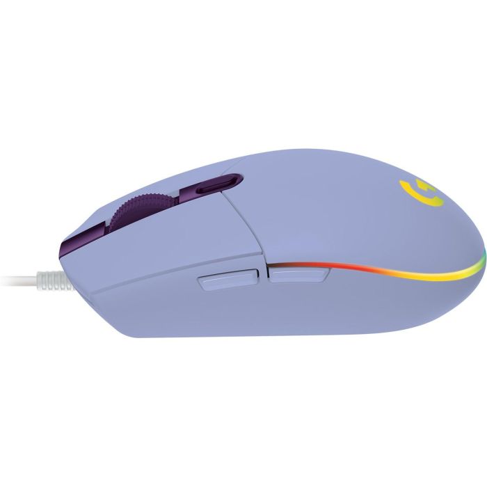 Logitech Ratón Gaming G102 Lightsync Lila - 6 Botones Programables, 8000 PPP, Cable USB 2 Logitech Ratón Gaming G102 Lightsync Lila - 6 Botones Programables, 8000 PPP, Cable USB 2
