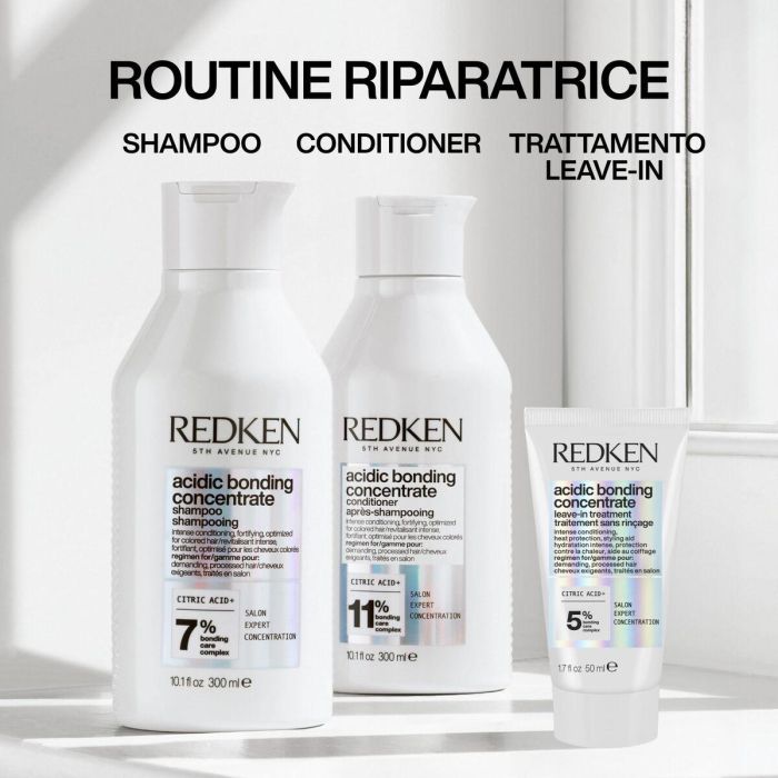 Redken ACIDIC BONDING CONCENTRATE Tratamiento Cabello Dañado Sin Sulfatos 50 ml