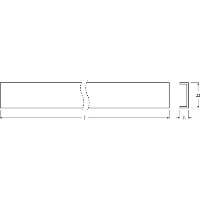 [LVE-4058075279339] Ledvance Difusor Perfiles -PC/P01/D/1 1M 1