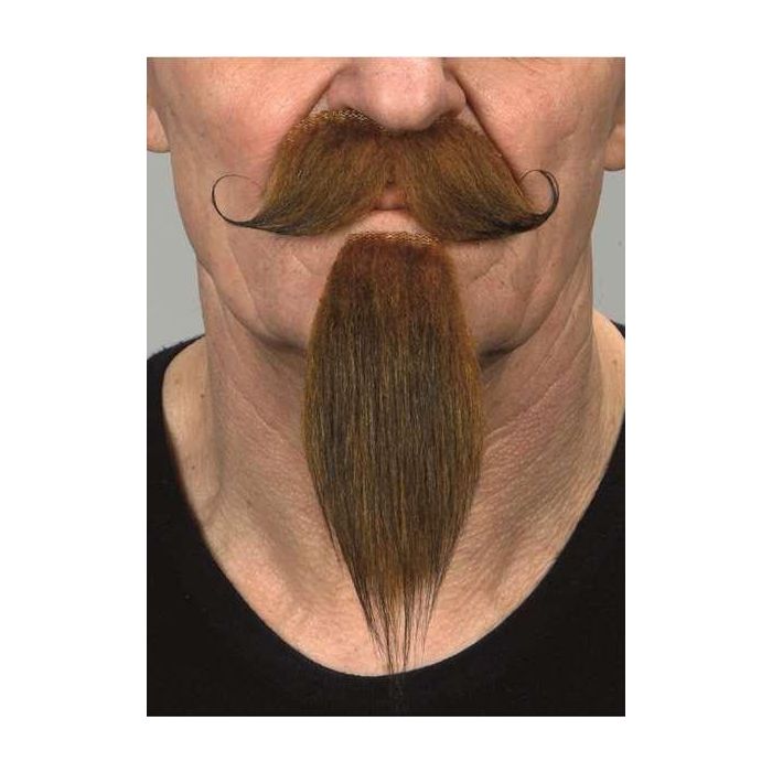 Barba y perilla adulto pelirrojo talla única 1 Barba y perilla adulto pelirrojo talla única 1