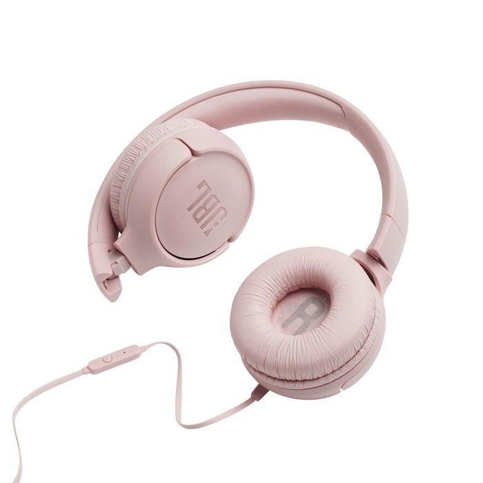 Auriculares JBL Tune 500/ con Micrófono/ Jack 3.5/ Rosas 10 Auriculares JBL Tune 500/ con Micrófono/ Jack 3.5/ Rosas 10