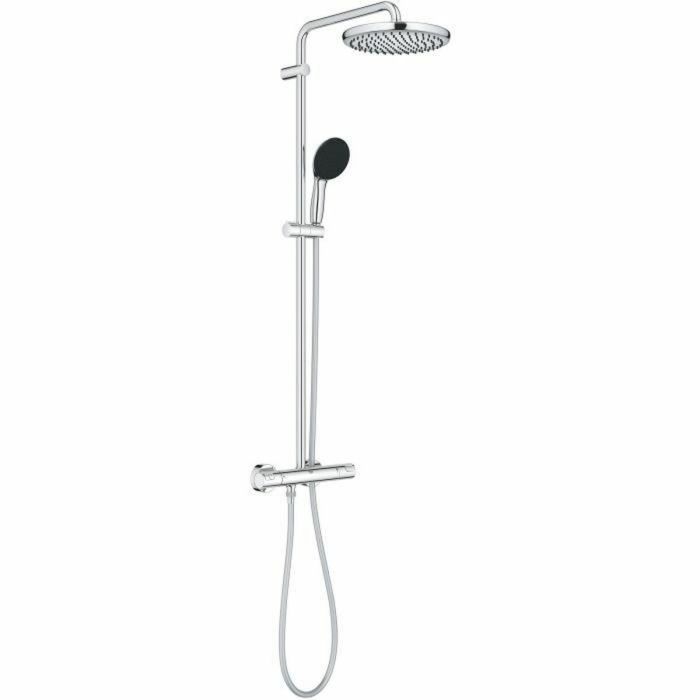 Grohe 26677001 Columna Ducha Termostática Vitalio Start System 250 Cromo con Ahorro Agua 0 Grohe 26677001 Columna Ducha Termostática Vitalio Start System 250 Cromo con Ahorro Agua 0
