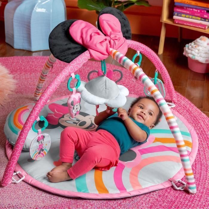 Alfombra de juego Disney Baby MINNIE MOUSE - BRIGHT STARTS - Forever Besties - Con música y luces - Rosa - Recién nacidos y más 2 Alfombra de juego Disney Baby MINNIE MOUSE - BRIGHT STARTS - Forever Besties - Con música y luces - Rosa - Recién nacidos y más 2
