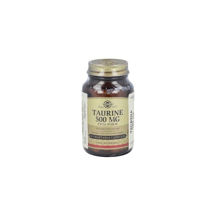 SOLGAR Taurina 500Mg 50Vegicaps SOLGAR Taurina 500Mg 50Vegicaps