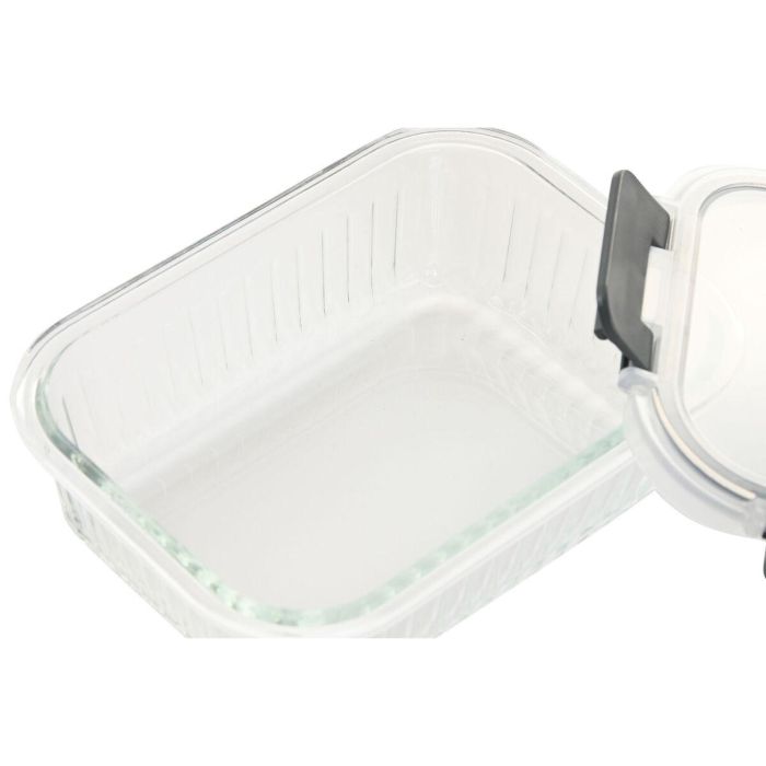 Recipiente Basicos DKD Home Decor Transparente 13 x 6.7 x 18 cm 1 Recipiente Basicos DKD Home Decor Transparente 13 x 6.7 x 18 cm 1