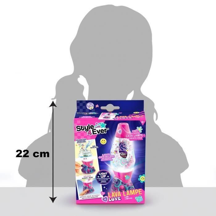 CANAL TOYS - STYLE 4 EVER - Mini lámpara de lava DIY 3 CANAL TOYS - STYLE 4 EVER - Mini lámpara de lava DIY 3