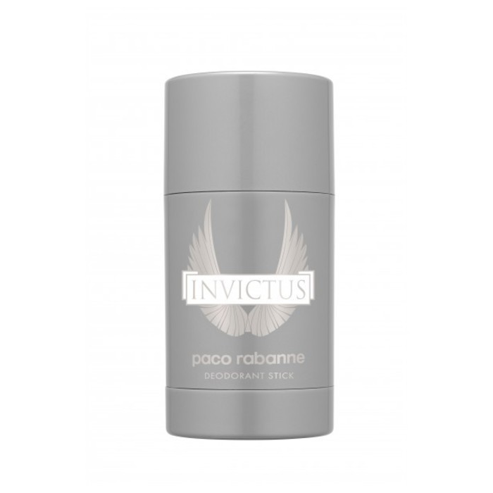 Paco Rabanne Invictus Deo Stick Desodorante en Barra 75 mL - Aroma Fresco y Sensual, Familia Olfativa Amaderada Acuática