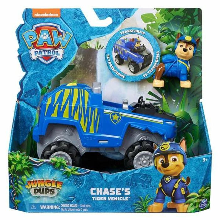 Vehículo paw patrol jungle incluye una figura. 23,18x22,86x9,84 cm - modelos surtidos Vehículo paw patrol jungle incluye una figura. 23,18x22,86x9,84 cm - modelos surtidos
