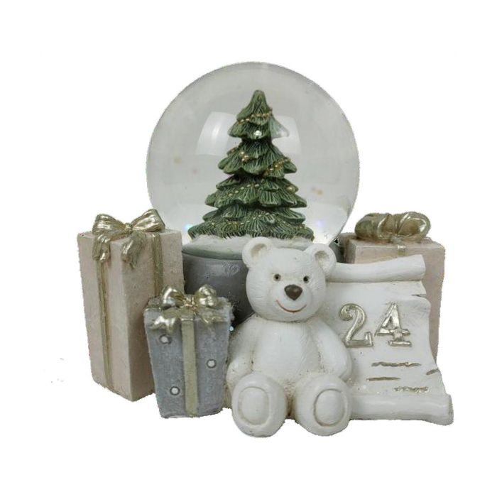 Figura Navidad Moderna DKD Home Decor Multicolor 9 x 9 x 11 cm (2 Unidades) 1 Figura Navidad Moderna DKD Home Decor Multicolor 9 x 9 x 11 cm (2 Unidades) 1