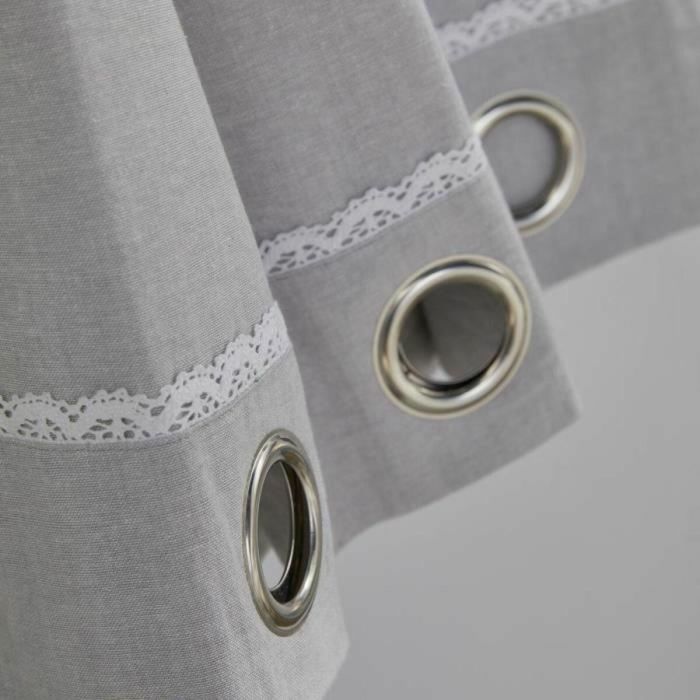 Today TOD1700239449429 Cortina CHARME Chambray Constance 140 x 240 cm 4 Today TOD1700239449429 Cortina CHARME Chambray Constance 140 x 240 cm 4