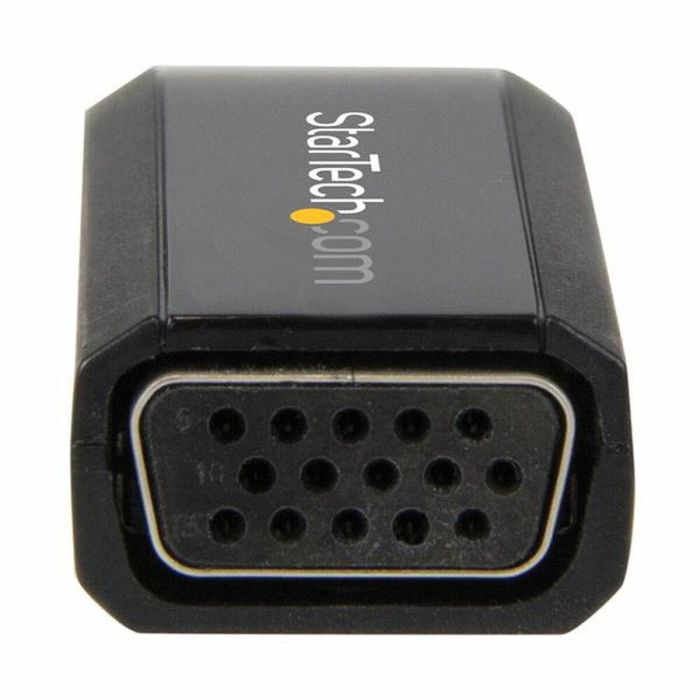 Adaptador DisplayPort a HDMI Startech HD2VGAMICRA Negro 1 Adaptador DisplayPort a HDMI Startech HD2VGAMICRA Negro 1