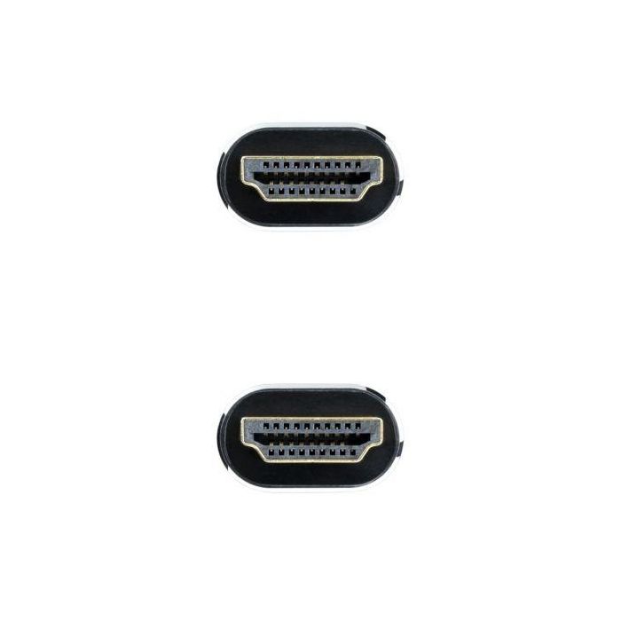 NANO CABLE 10.15.8010 Cable HDMI A/M a HDMI A/M V2.1 IRIS 10.0M 8K Negro 2 NANO CABLE 10.15.8010 Cable HDMI A/M a HDMI A/M V2.1 IRIS 10.0M 8K Negro 2