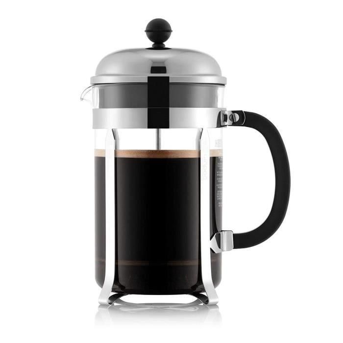 Chambord - cafetera de pistón Bodum, 12 tazas, 1.5 l, acero inoxidable 2 Chambord - cafetera de pistón Bodum, 12 tazas, 1.5 l, acero inoxidable 2
