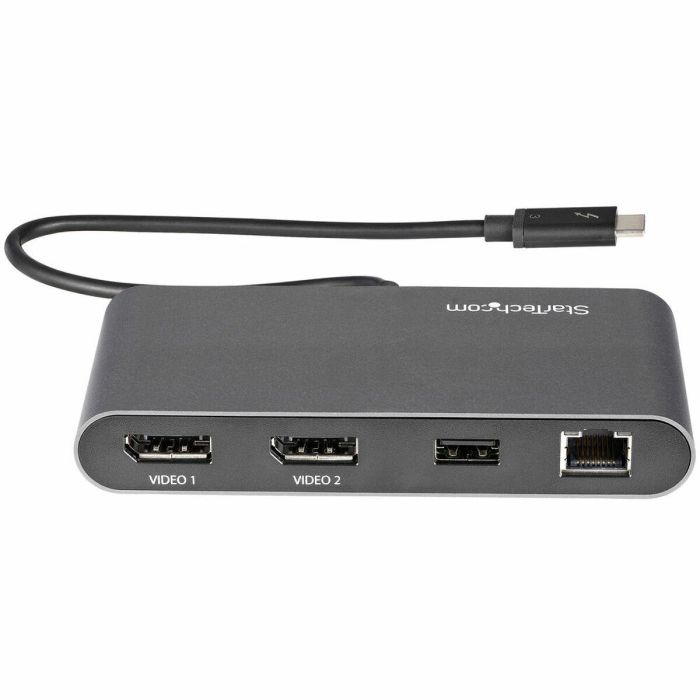 Dockstation Startech TB3DKM2DPL 4K Ultra HD Gigabit Ethernet 3