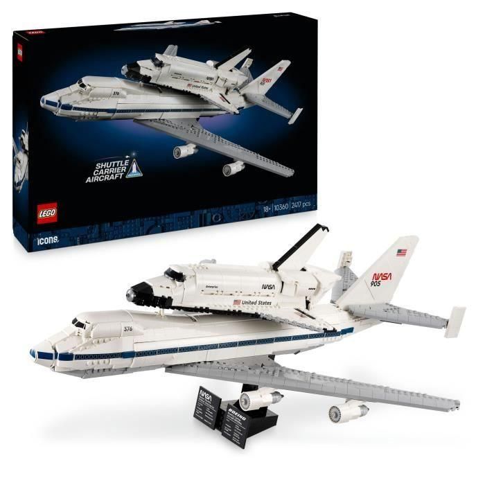 LEGO 10360 - Avión portaaviones de juguete para construir