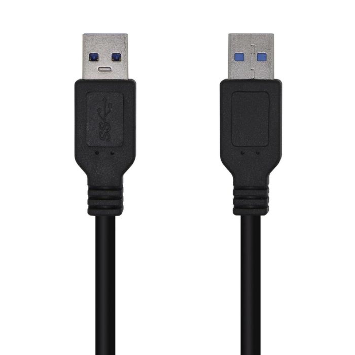 Cable USB Aisens A105-0448 Negro 3 m (1 unidad) 0 Cable USB Aisens A105-0448 Negro 3 m (1 unidad) 0