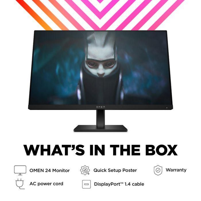 HP OMEN by HP 23.8 inch FHD 165Hz Gaming Monitor - OMEN 24 16 HP OMEN by HP 23.8 inch FHD 165Hz Gaming Monitor - OMEN 24 16