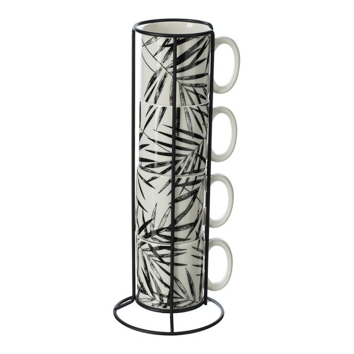 Set 4 tazas modelo "mug on rack" colores surtidos 1