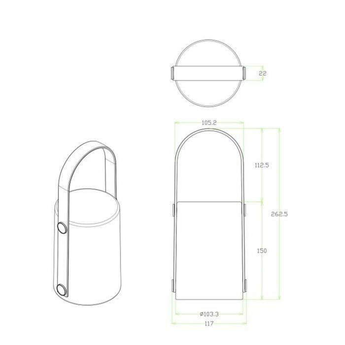 Lámpara de mesa Galix 4 Lámpara de mesa Galix 4