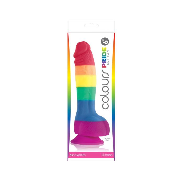 Dildo NS Novelties Colours Multicolor Ø 4,5 cm 1 Dildo NS Novelties Colours Multicolor Ø 4,5 cm 1