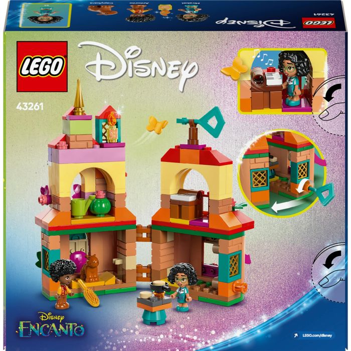 LEGO 43261 Mini Casa de Encanto Disney Madrigal Micromundo Construible con 3 Personajes, Tobogán y Cierre Portátil para Niños +5 años 8