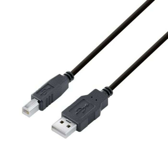 Cable USB PcCom Negro 3 m 2