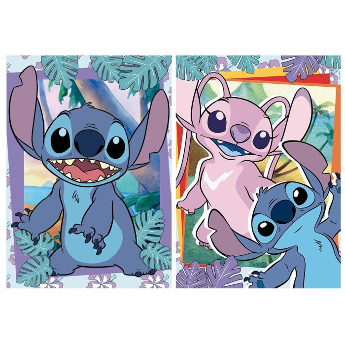 Educa Puzzle 2X500 piezas Stitch 19732 46x34cm 1 Educa Puzzle 2X500 piezas Stitch 19732 46x34cm 1