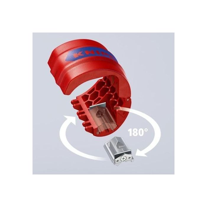 Knipex 902210b Cortatubos para tubos de plástico y manguitos de sellado 20-50mm 36 Knipex 902210b Cortatubos para tubos de plástico y manguitos de sellado 20-50mm 36