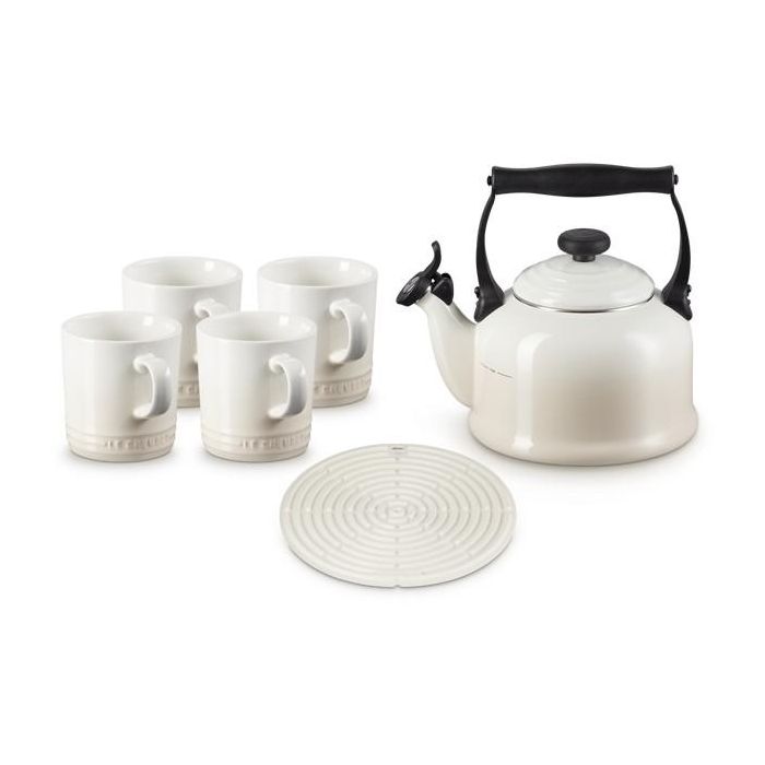 Le Creuset Tetera Hervidor de Agua Tradition 2,1L Meringue