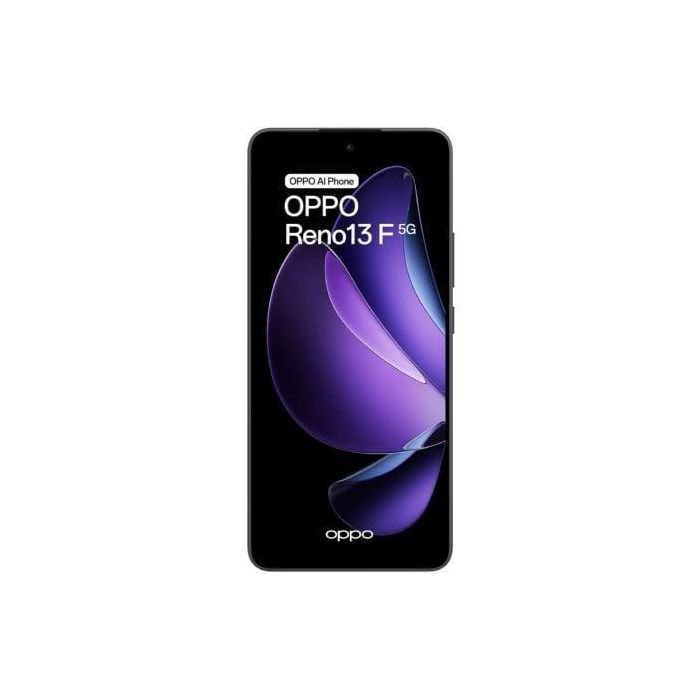 Oppo 110010234356 Smartphone Reno 13 F 8GB/256GB 6.67" AMOLED 5G Gris Cámara 50MP Batería 5800mAh Carga 45W IP69 1