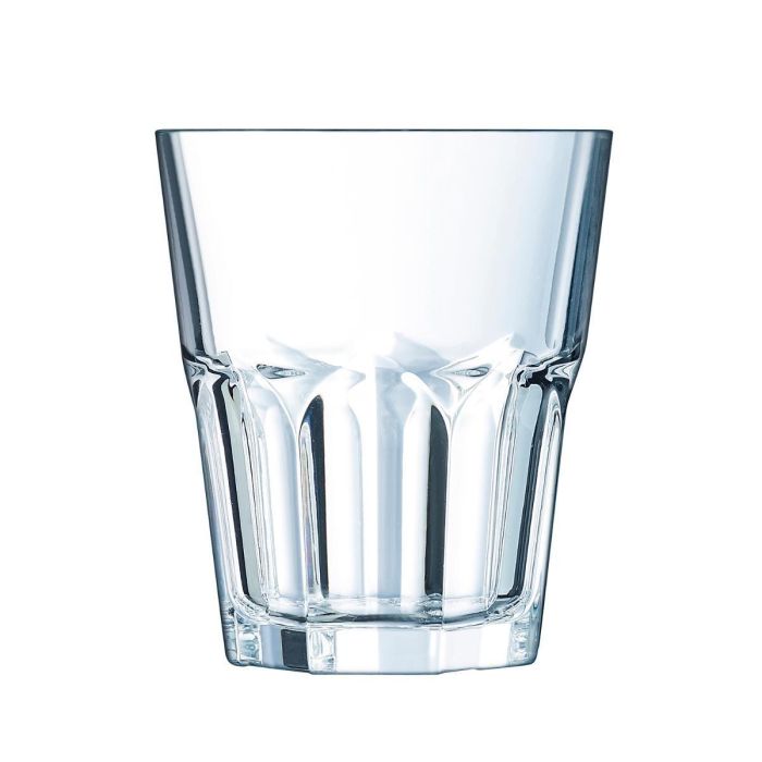 Arcoroc Vasos Bajos Granity Vidrio Templado Extra Resistente 35 cL - Pack 6 Unidades, Apto Lavavajillas y Microondas Arcoroc Vasos Bajos Granity Vidrio Templado Extra Resistente 35 cL - Pack 6 Unidades, Apto Lavavajillas y Microondas