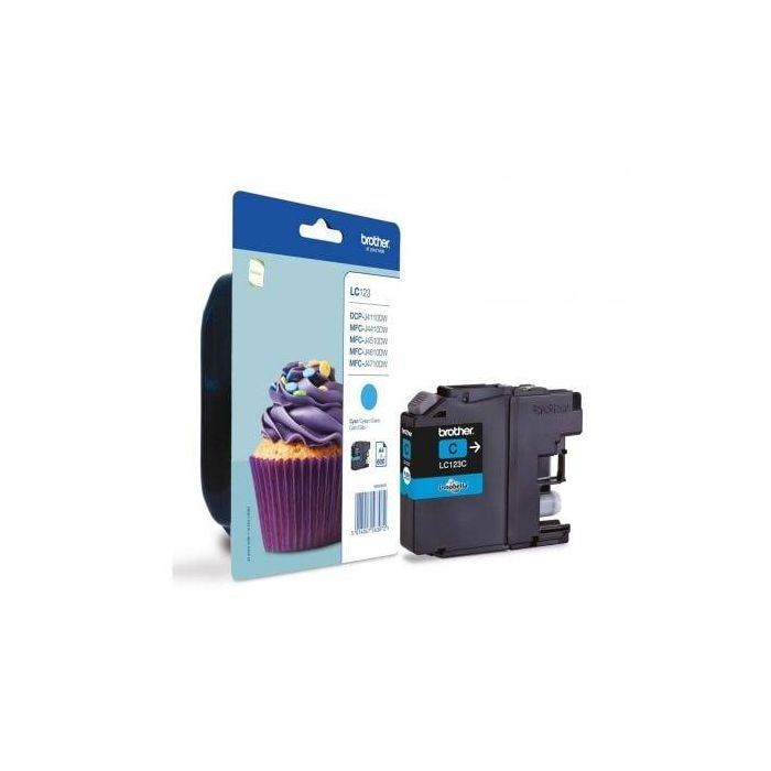 BROTHER Cartucho tinta azul MFC-J4410DW/MFC-J4510DW, 600 pag BROTHER Cartucho tinta azul MFC-J4410DW/MFC-J4510DW, 600 pag