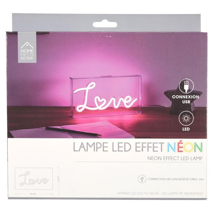 Deco Neón Led Usb "Love" Home Deco Factory 2