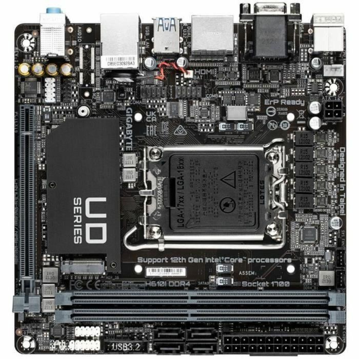 GIGABYTE GIG4719331834562 Placa base H610I DDR4 3 GIGABYTE GIG4719331834562 Placa base H610I DDR4 3