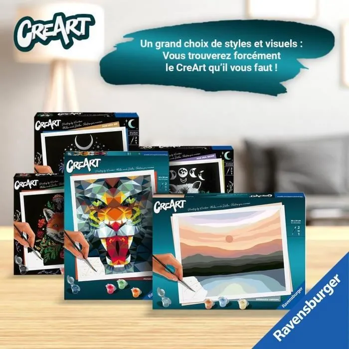 Ravensburger RAV4005556202751 Creart 30x40 cm - Flowers On My Mind - Serie B Número de arte - 00020275 - de 12 años 4 Ravensburger RAV4005556202751 Creart 30x40 cm - Flowers On My Mind - Serie B Número de arte - 00020275 - de 12 años 4