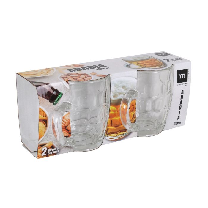 Set 2 Jarras Cerveza Abadía 300 cc - Inde (24 Cajas) 5 Set 2 Jarras Cerveza Abadía 300 cc - Inde (24 Cajas) 5