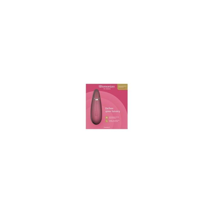 Vibrador Womanizer WOM163-RASPBERRY Burdeos 2