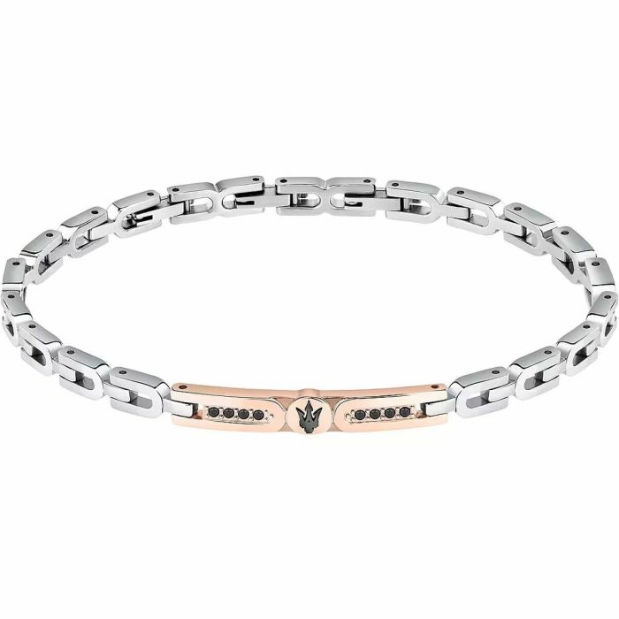 Pulsera Hombre Maserati Acero Inoxidable 21,5 cm Plateado 0 Pulsera Hombre Maserati Acero Inoxidable 21,5 cm Plateado 0