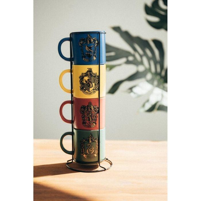 Set 4 tazas Harry Potter 300ml 2