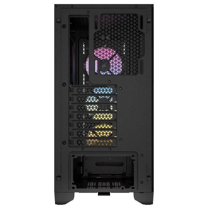 Caja de PC - CORSAIR - 3000D RGB AIRFLOW - Semitorre ATX - 3 ventiladores AR120 RGB - Negro - (CC-9011255-WW) 4 Caja de PC - CORSAIR - 3000D RGB AIRFLOW - Semitorre ATX - 3 ventiladores AR120 RGB - Negro - (CC-9011255-WW) 4