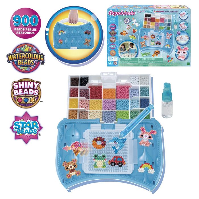 Epoch Aquabeds Estudio de Manualidades Maletín, Más de 900 Abalorios en 25 Colores, para Niños +3 Años 1 Epoch Aquabeds Estudio de Manualidades Maletín, Más de 900 Abalorios en 25 Colores, para Niños +3 Años 1