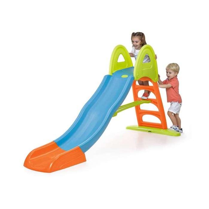 Tobogan super mega XXL plegable con agua 242x131,5x96cm 3