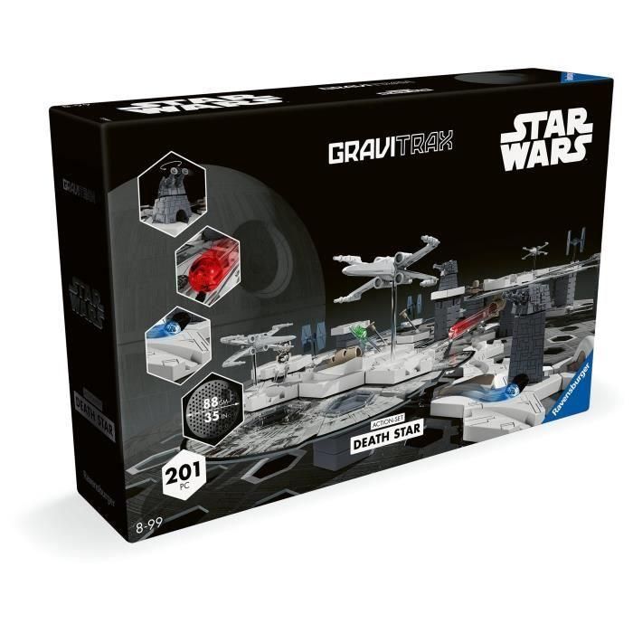 Ravensburger-Gravitrax Star Wars Set-188 piezas-Circuito de mármol-Juego de construcción-Curso de mármol-Edad 8-23860 5