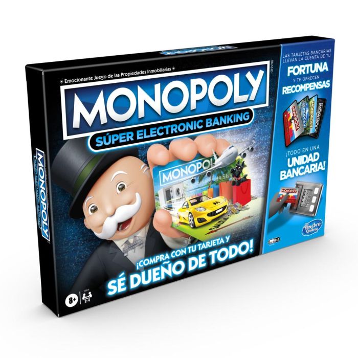 Monopoly Super Electronic Banking E8978 Hasbro 1 Monopoly Super Electronic Banking E8978 Hasbro 1