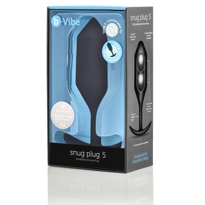 Plug Anal B-Vibe 12035 Negro 3 Plug Anal B-Vibe 12035 Negro 3