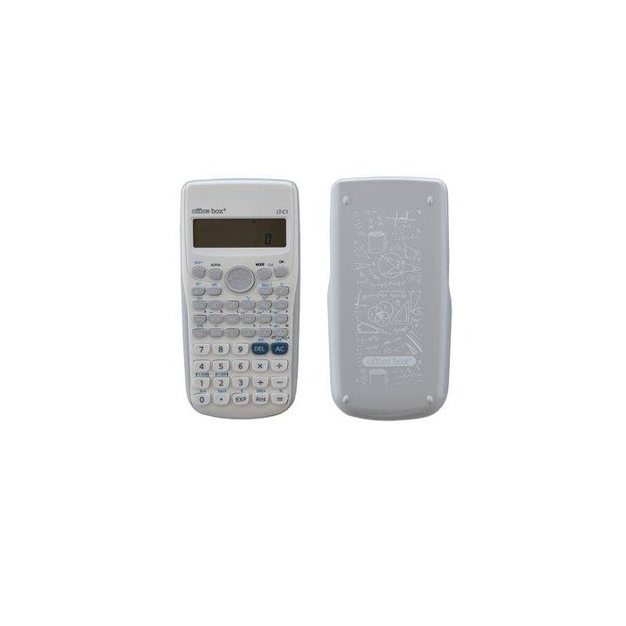 Calculadora Cientifica Office Box 10+2 Digitos (2 Líneas) Blanco