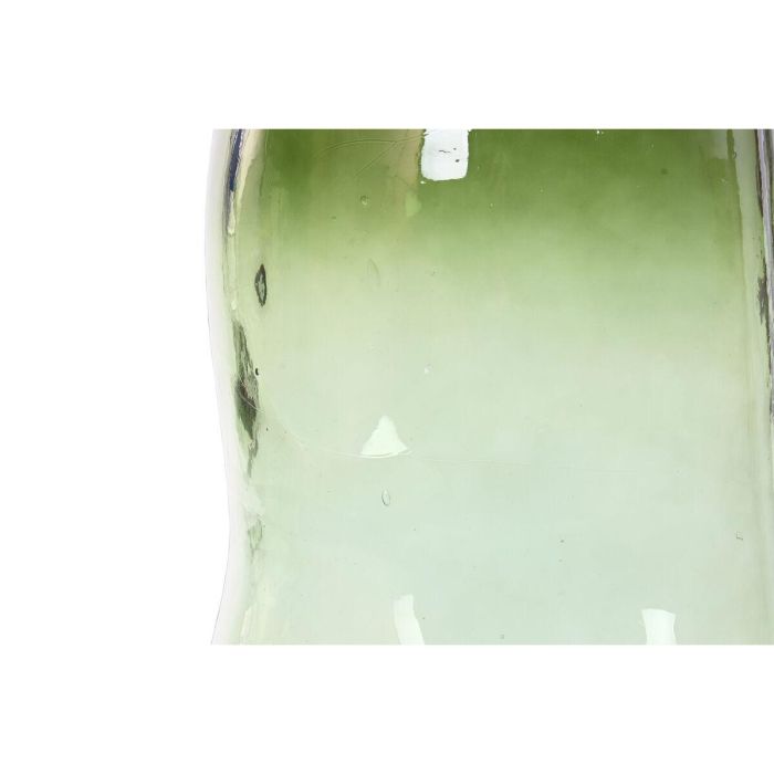 Jarrón Home ESPRIT Verde Cristal reciclado 34 x 34 x 73 cm 1 Jarrón Home ESPRIT Verde Cristal reciclado 34 x 34 x 73 cm 1